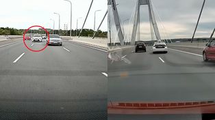 Tak kierowca Ubera jechał przez Kraków. W kadrze ponad 100 km/h