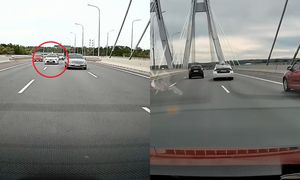Tak kierowca Ubera jechał przez Kraków. W kadrze ponad 100 km/h