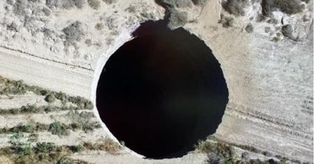 Gigantyczne zapadlisko nieopodal kopalni w Chile. Mieszkańcy są przerażeni