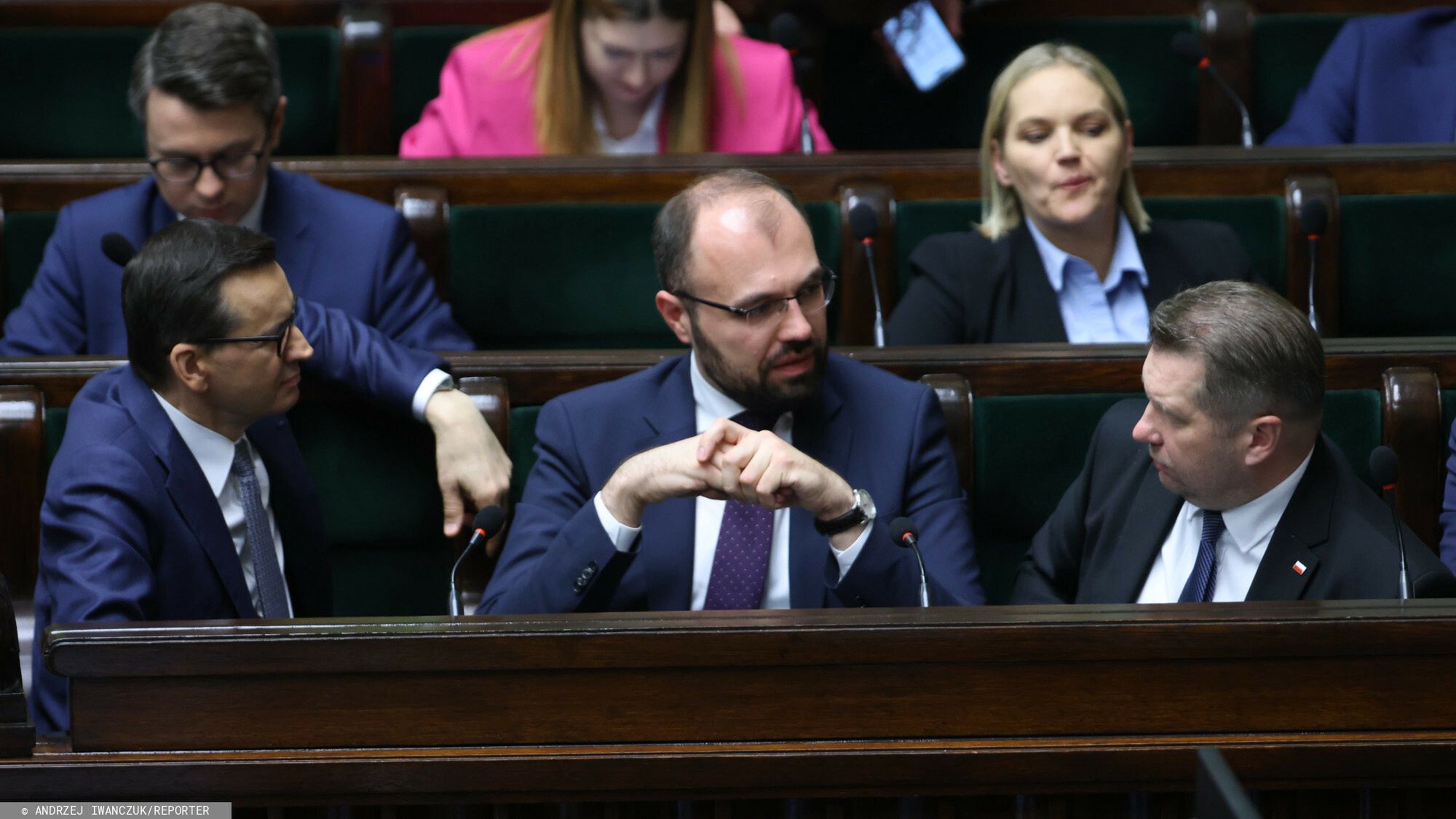 Mateusz Morawiecki, Krzysztof Szczucki, Przemysław Czarnek, Dominika Chorosińska