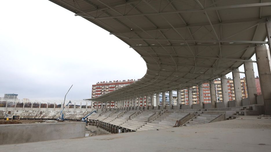 Przy ulicy Wyspiańskiego w Rzeszowie powstaje Podkarpackie Centrum Lekkiej Atletyki.