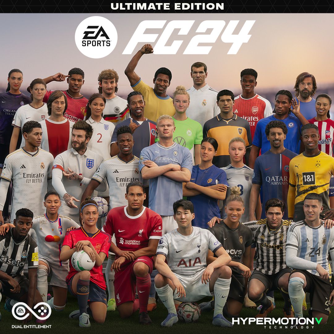 EA Sports FC 24 w wersji Ultimate - okładka
