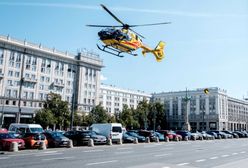 Warszawa. Śmigłowce zamiast karetek. Ratownik dla WP: jeżdżą też wozy policji
