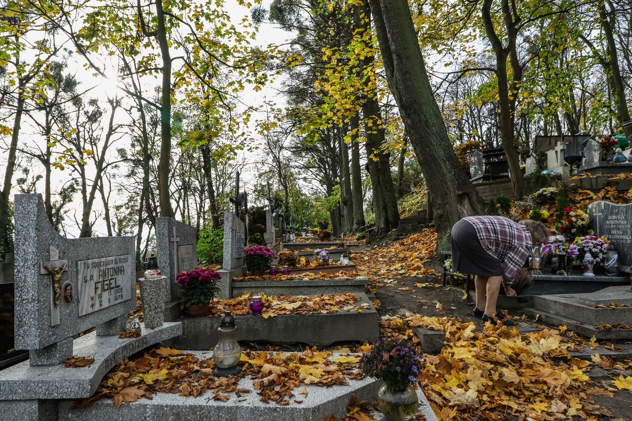 Wszystkich Świętych. Branża pogrzebowa odradza wizyty na cmentarzu