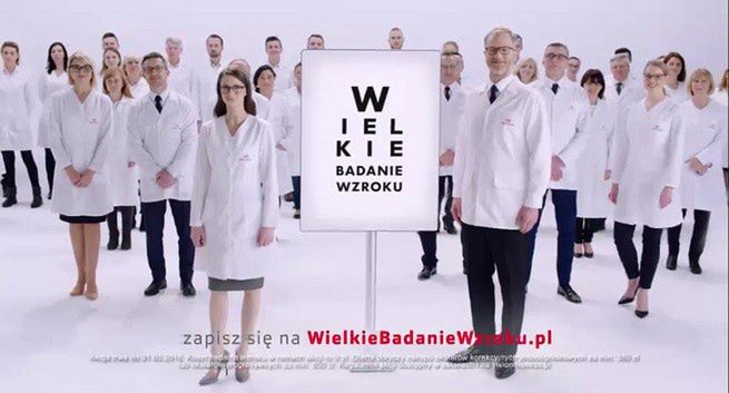 Vision Express namawia Polaków do badania wzroku  (wideo)