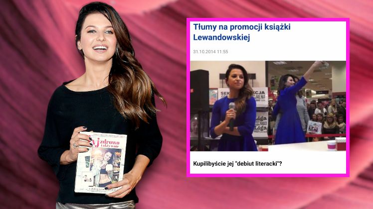 10 lat temu Anna Lewandowska promowała pierwszą książkę