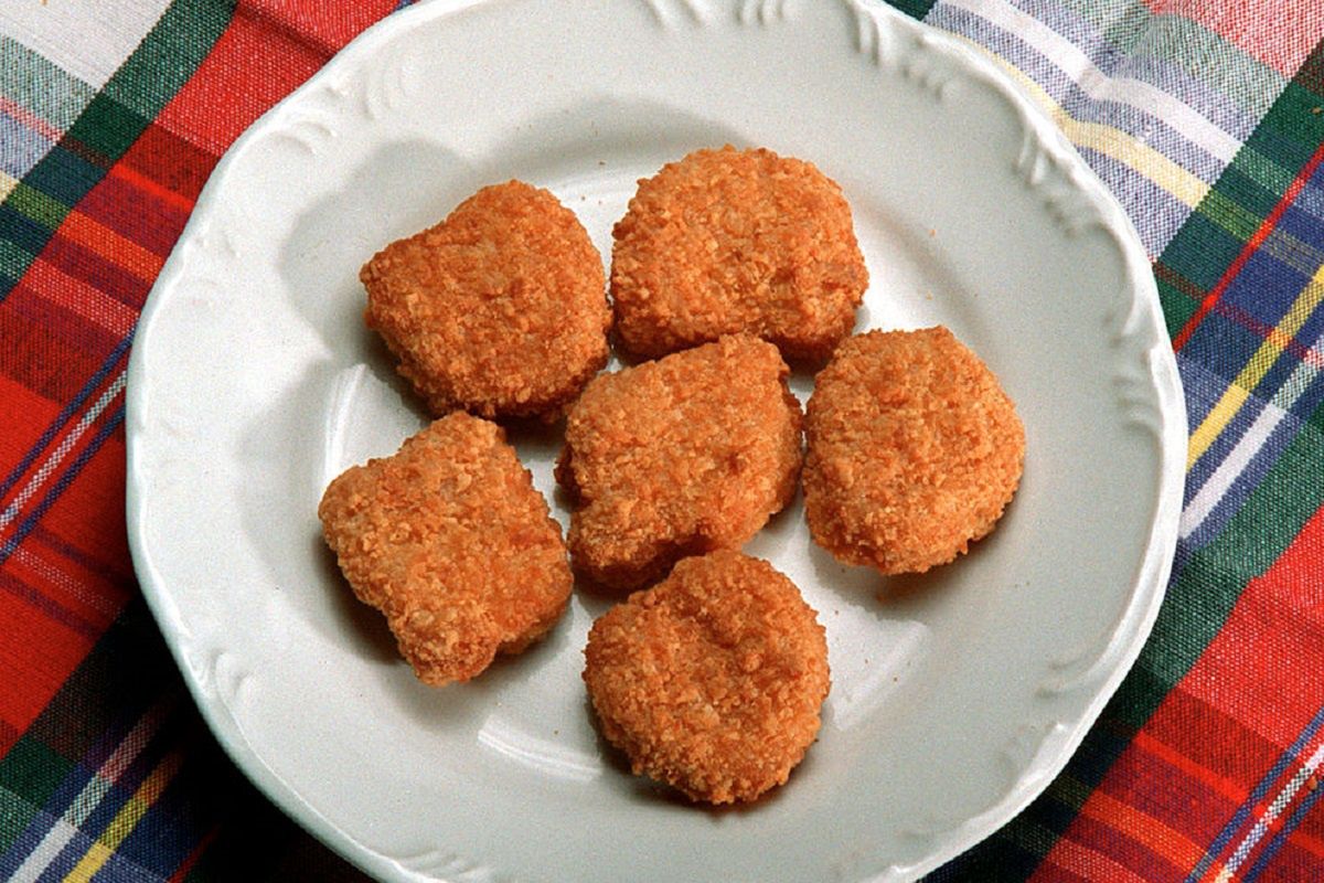 Homemade nuggets with 3 ingredients