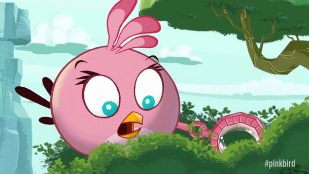 Nowa bohaterka w załodze Wściekłych ptaków - Pink Bird 1