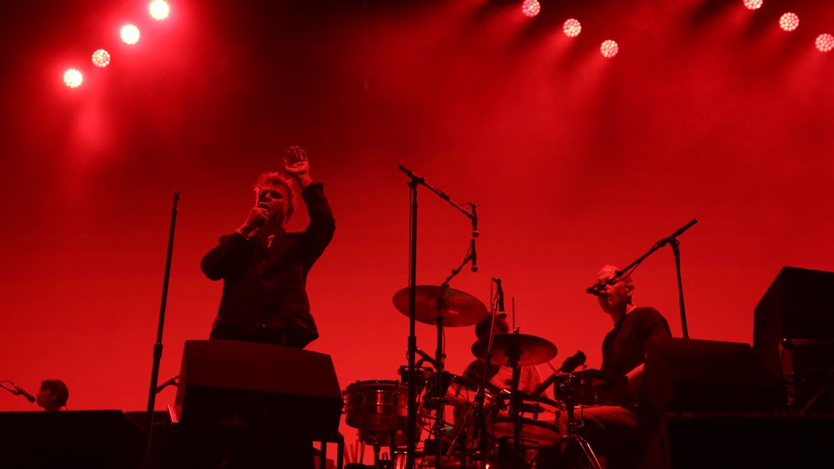 James Murphy member of LCD Soundsystem performs during the
MEXICO CITY, MEXICO - 2024/03/25: James Murphy member of LCD Soundsystem performs during the Axe Ceremonia music festival 2024 at Parque Bicentenario. (Photo by Ismael Rosas/Eyepix Group/LightRocket via Getty Images)
Eyepix Group
axe ceremonia, stage, entertainment, show, performs, parque bicentenario, james murphy