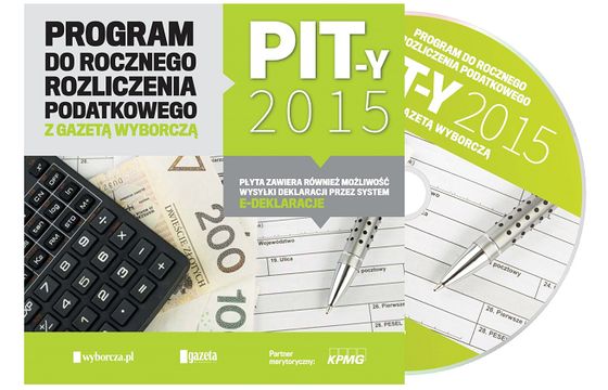 „Gazeta Wyborcza” z płytą „PIT-y 2015” za 9,99 zł