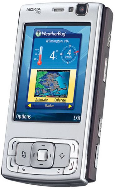 Nokia N95 to bardzo charakterystyczny telefon