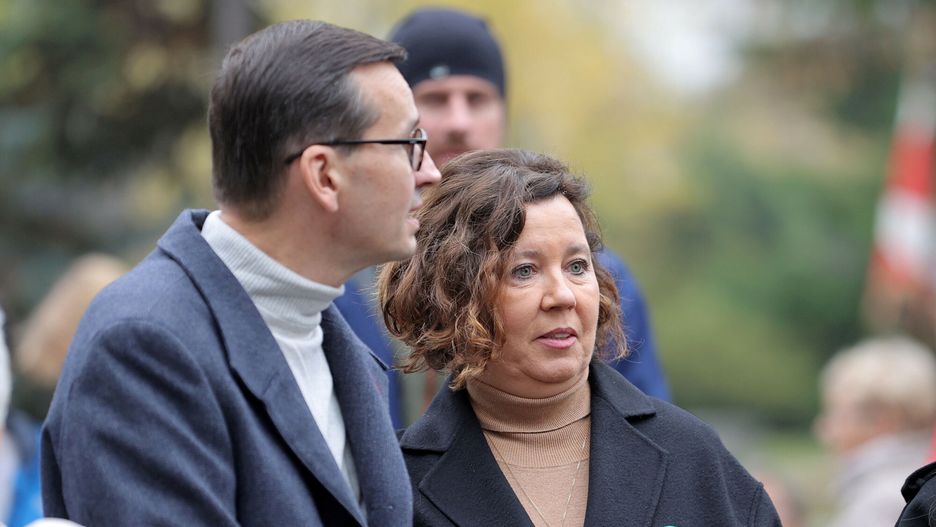 Mateusz i Iwona Morawieccy