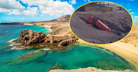 Cysterna spadła z klifu. Rajska plaża na europejskiej wyspie zamknięta