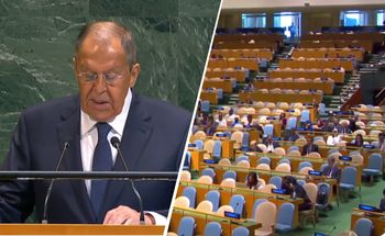 Ławrow zabrał głos w ONZ. Tak wyglądała sala obrad