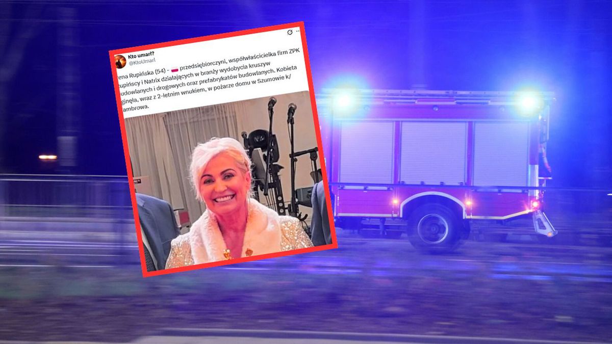 O śmierci kobiety poinformował profil "Kto umarł"