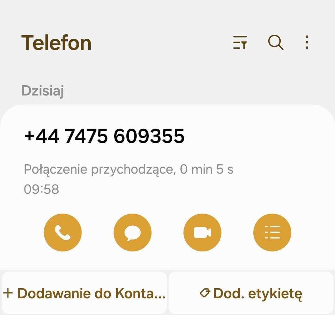 Połączenie w czasie którego odtwarzany jest automat