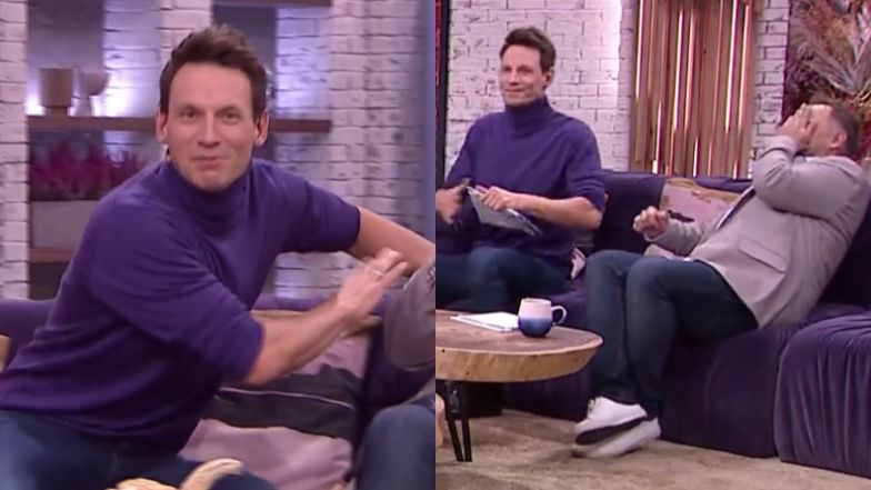 "Pytanie na śniadanie". Tomasz Wolny uderzył Łukasza Nowickiego na wizji!