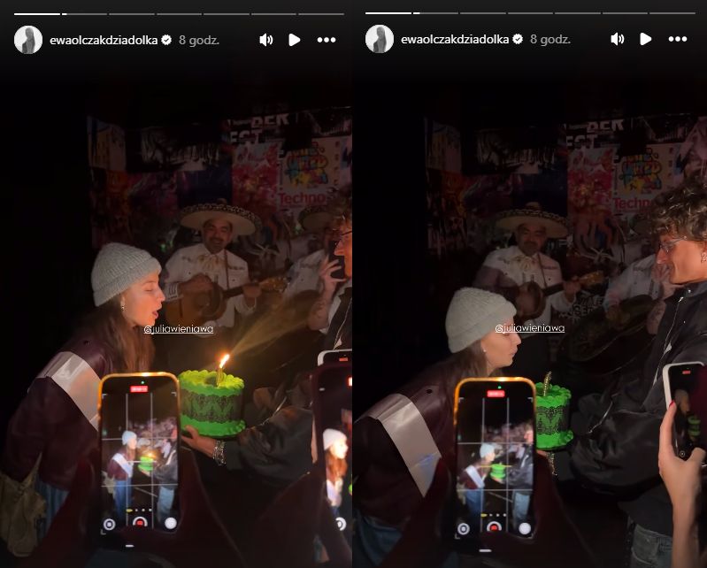 Impreza-niespodzianka dla Julii Wieniawy