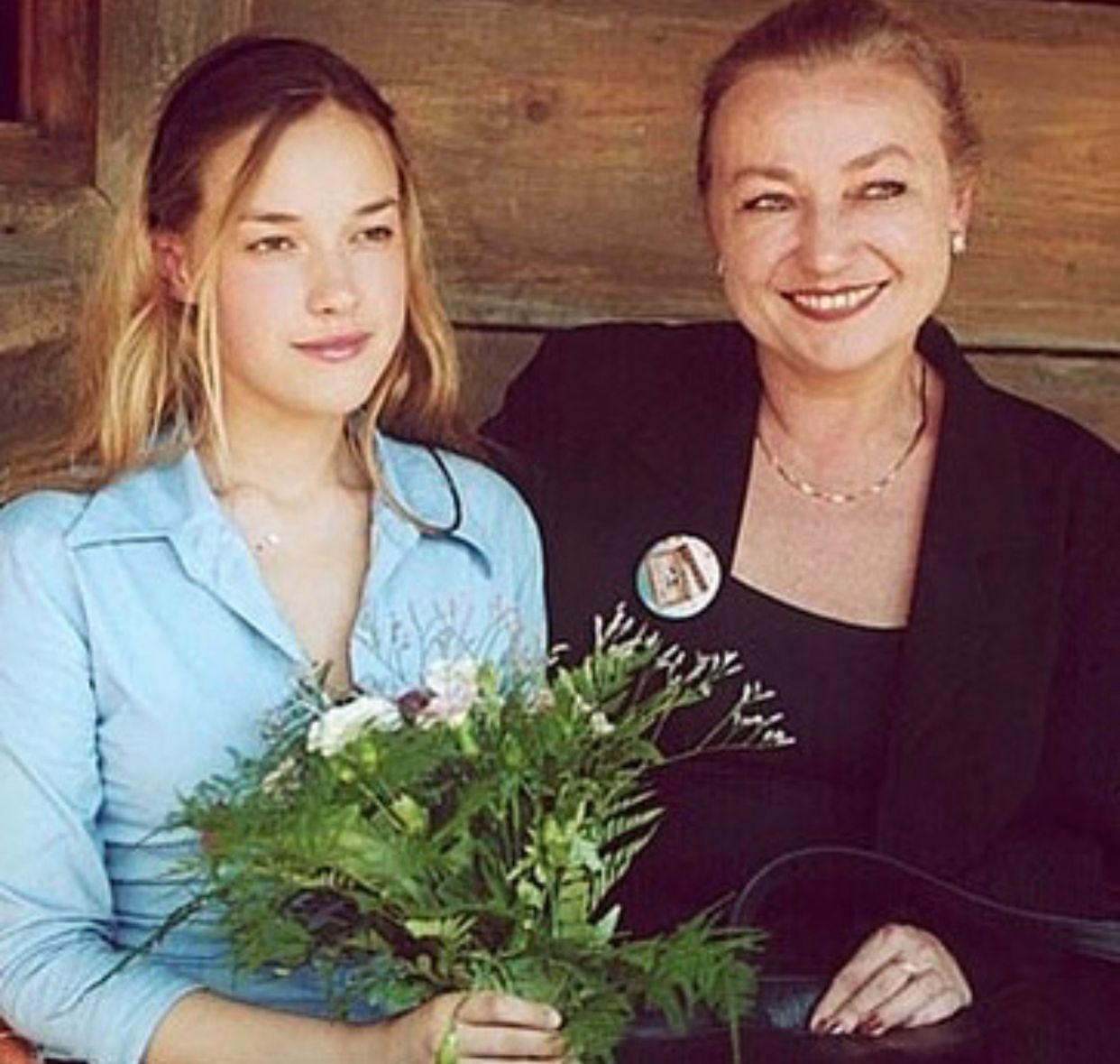 Alicja Bachleda-Curuś z mamą