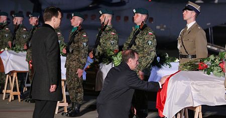Ciała ofiar w Polsce