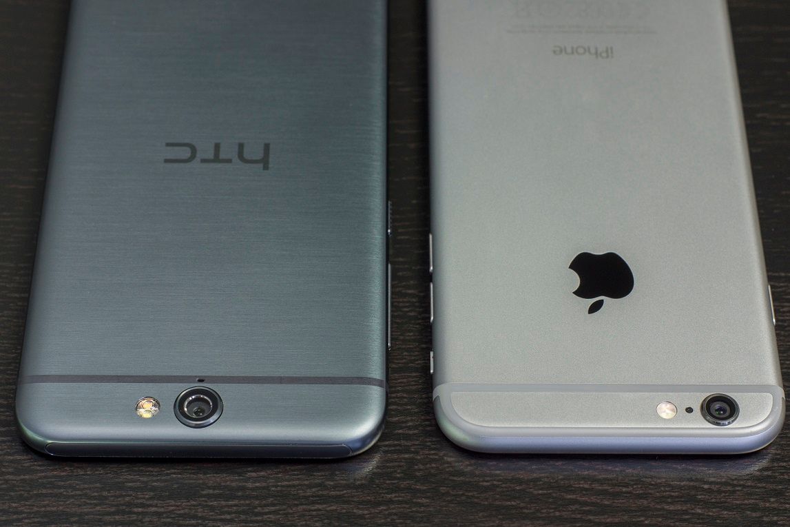 HTC One A9 i iPhone 6