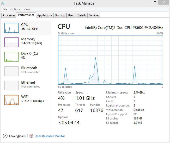 Windows 8 - nowy Task Manager