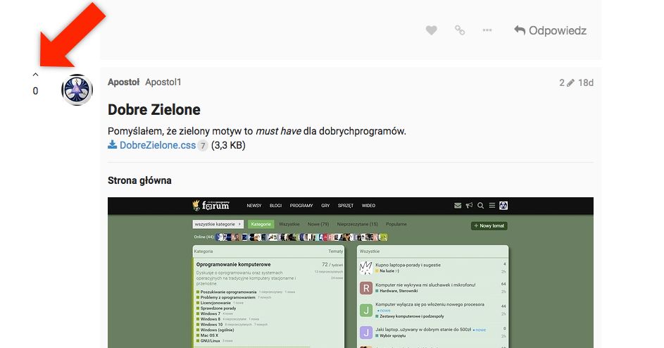 Głosować można w osobnym wątku na forum.