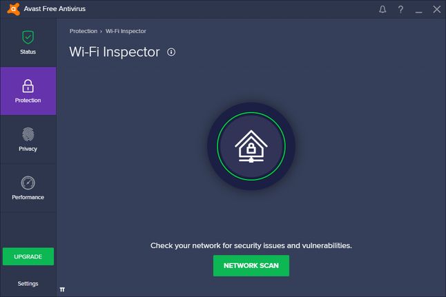Avast Free Antivirus – Wi-Fi Inspector