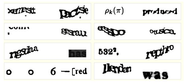 Powodzenia w rozwiązaniu takich testów reCAPTCHA
