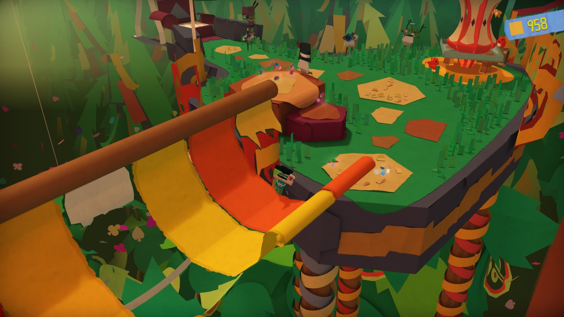 Tearaway Unfolded — papierowy heros biegający po kartonowym świecie 10
