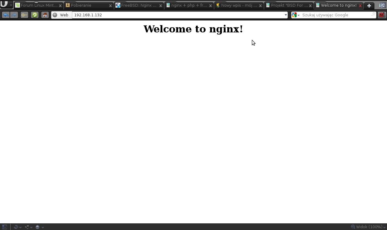 Nginx - lekki serwer www