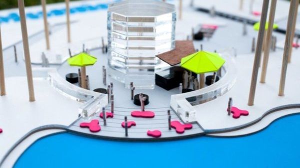 Makieta Doliny Muminków, proj. Jerzy Funkiewicz