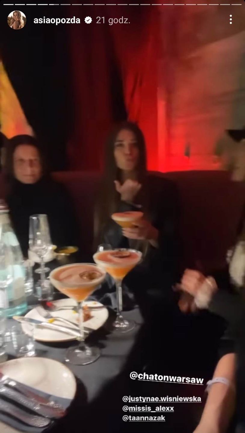 Joanna Opozda na imprezie