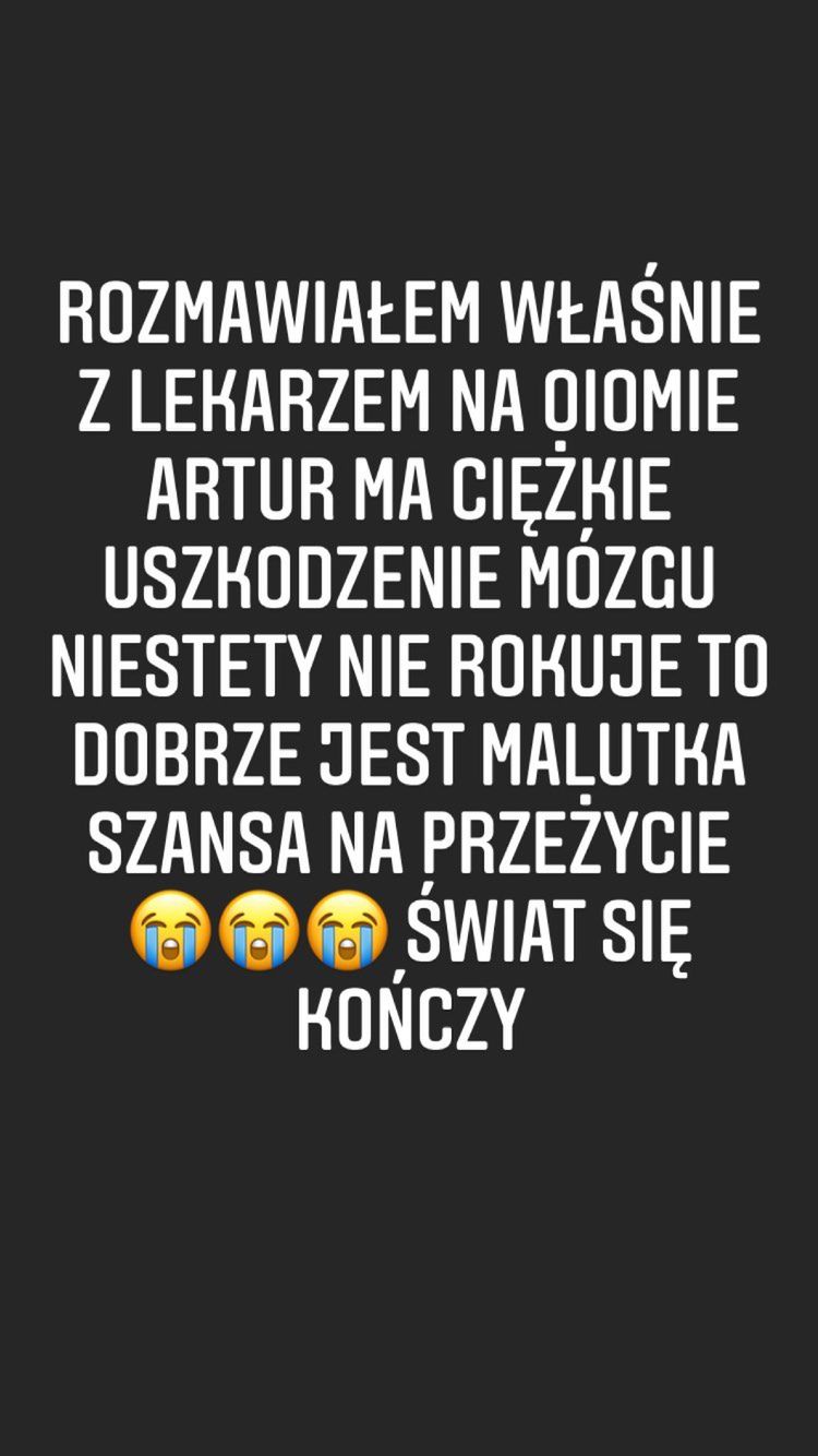 Bonus BGC relacjonuje stan Artura Walczaka