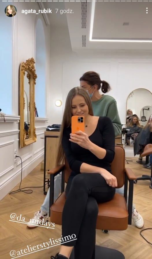 Agata Rubik ścięła włosy
