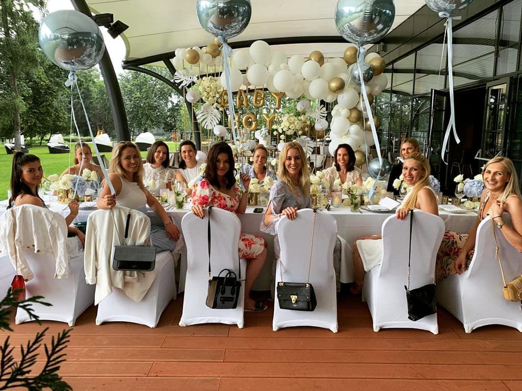 Agnieszka Radwańska baby shower