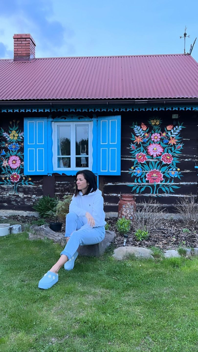 Kasia Cichopek na majówce