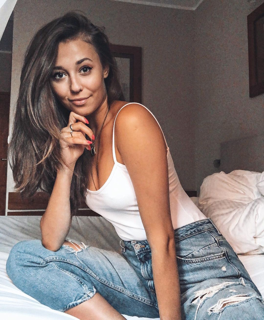Jak mieszka Izabella Krzan?
