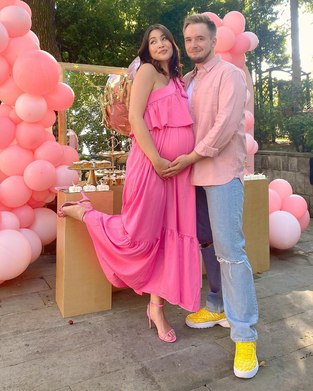 Żaklina Ta Dinh urządziła baby shower
