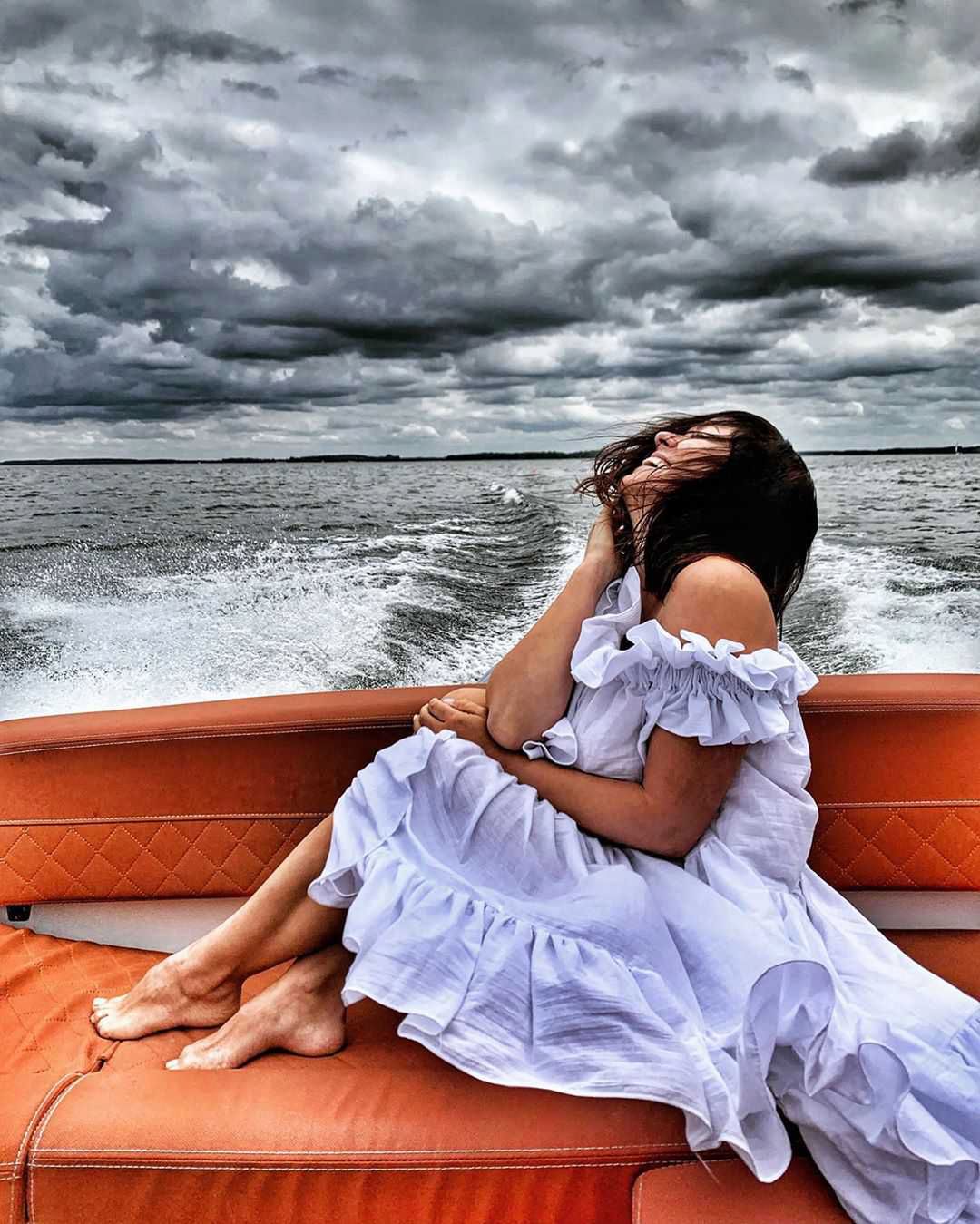 Kasia Cichopek na Mazurach