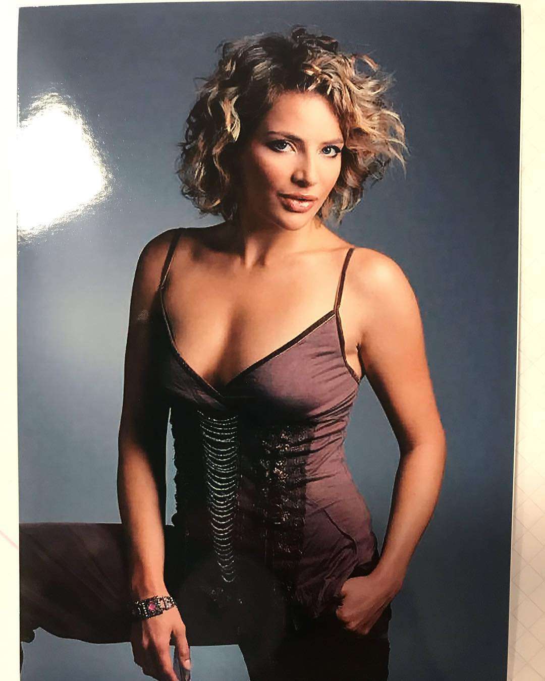 Anna Dereszowska na starym zdjęciu