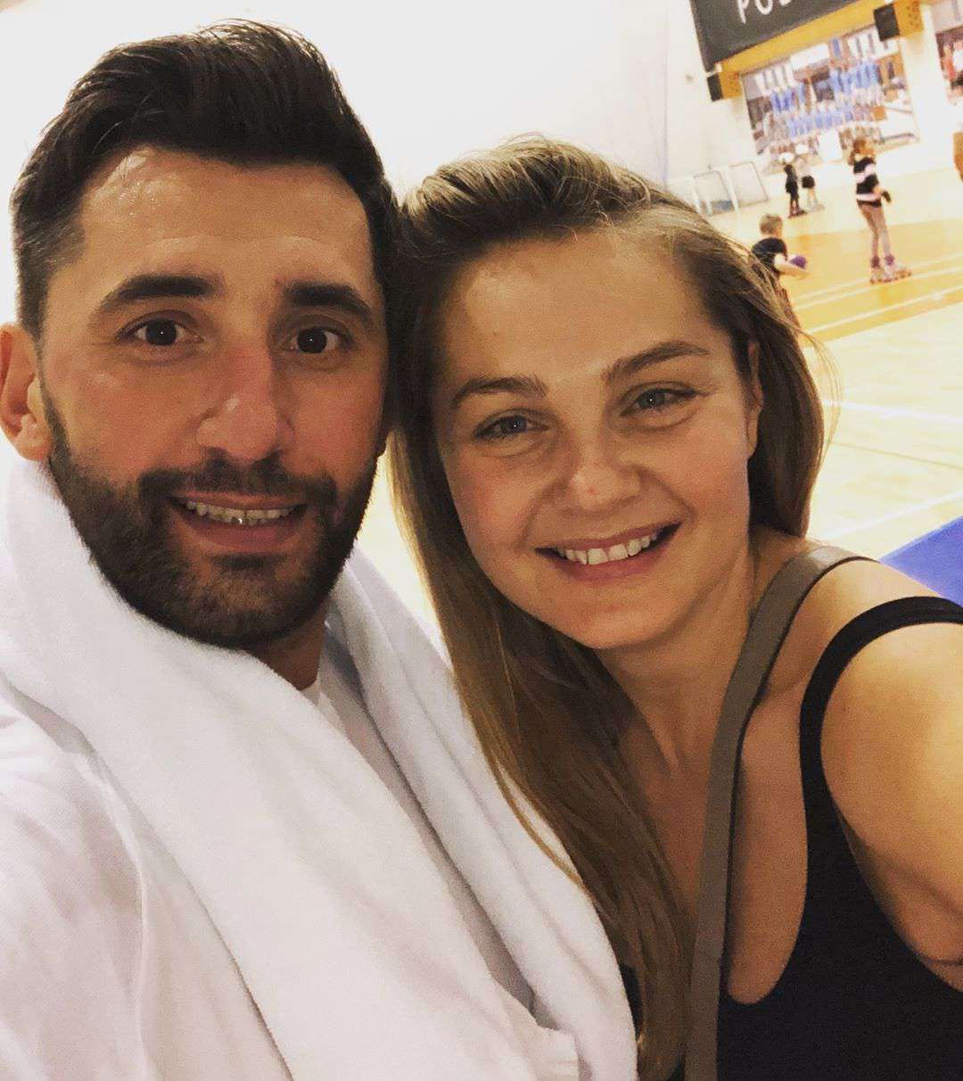 Rafał Maserak i Małgorzata Socha przed Sylwestrem