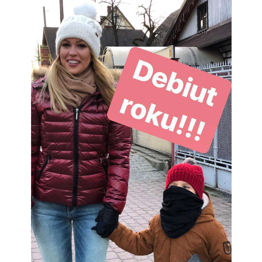 Julia Oleś pokazała syna