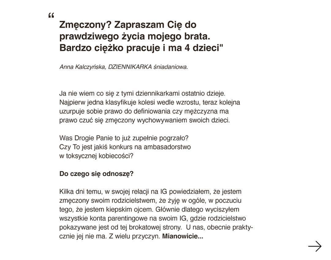 Ekskluzywny Menel odpowiada Annie Kalczyńskiej