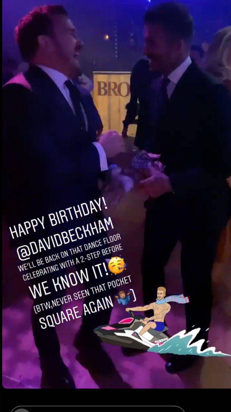 David Beckham - życzenia urodzinowe