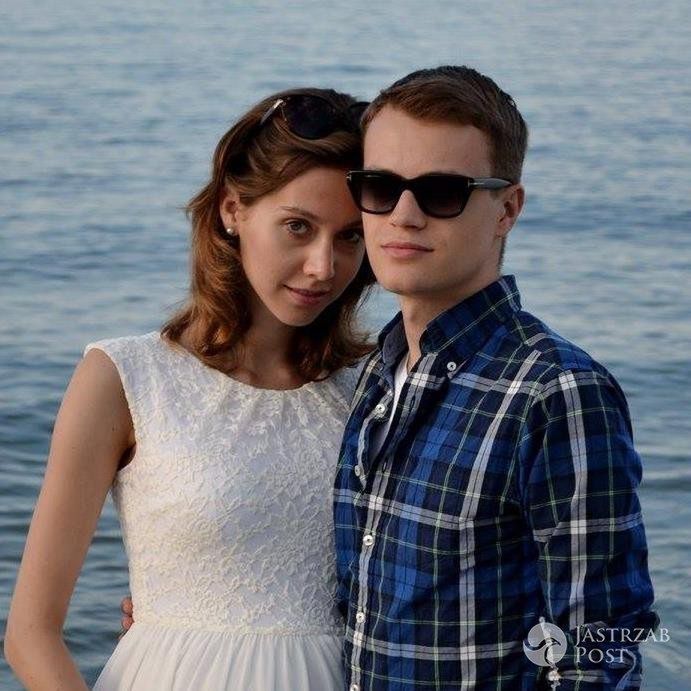 Maciej Chorzelski z żoną Julią Facebook