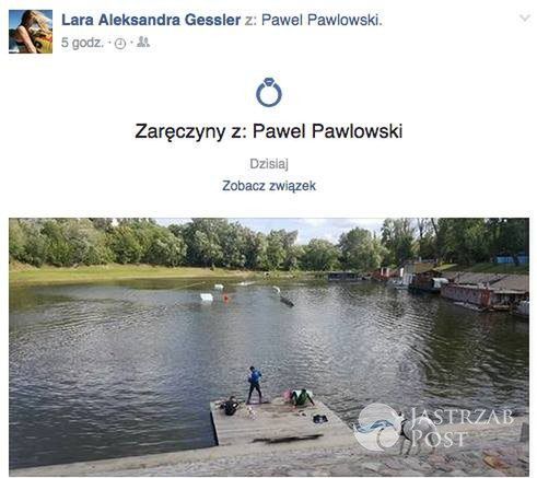 Lara Gessler zaręczyła się