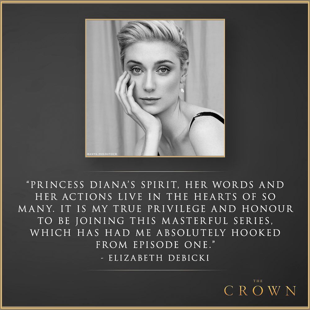 Elizabeth Debicki w The Crown