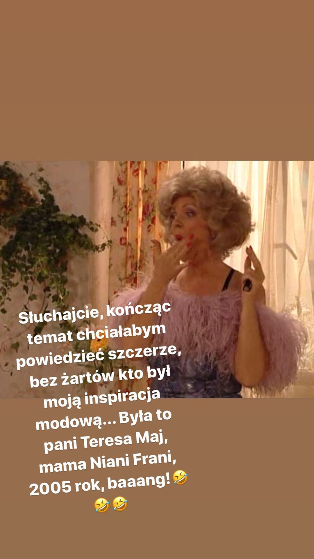 Joanna Opozda - prawdziwa inspiracja dla jej kreacji?