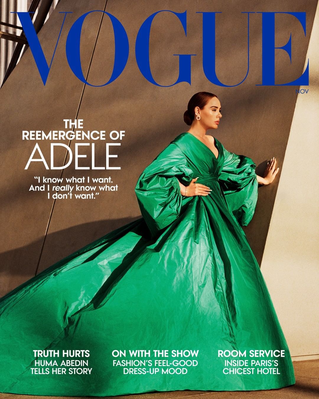 Adele na okładce amerykańskiego Vogue